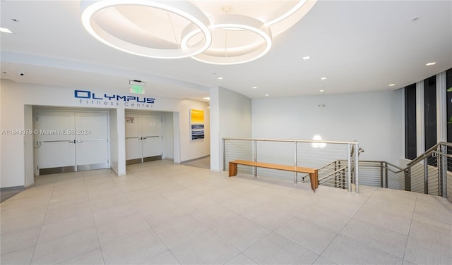 600 Three Islands Blvd Unit 1501, Hallandale Beach, FL 33009 - building lobby with recessed lighting
