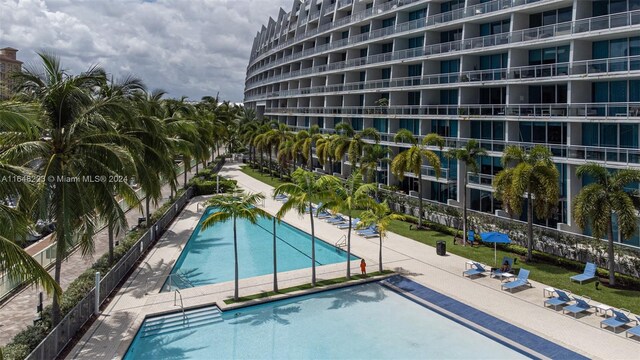 view of swimming pool