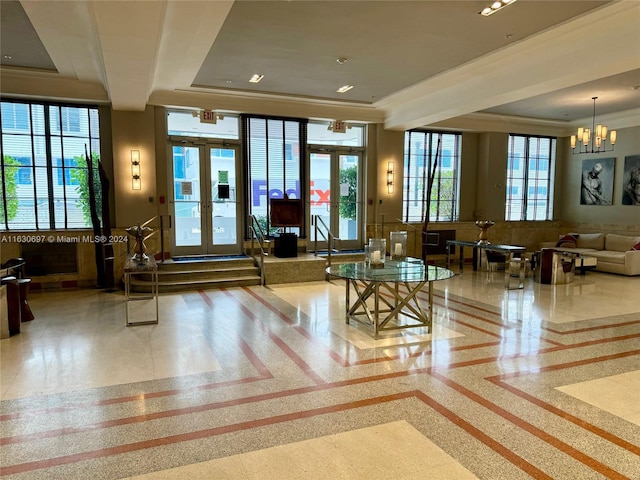 view of building lobby