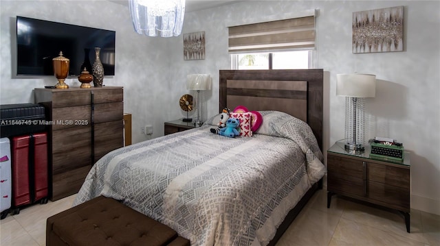 8886 NW 187th St, Miami, FL 33018 - bedroom featuring a chandelier