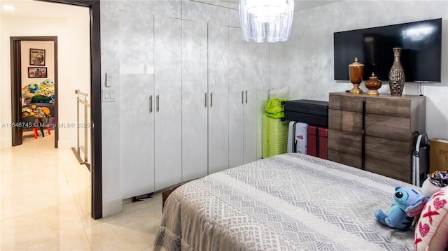 8886 NW 187th St, Miami, FL 33018 - bedroom with tile patterned flooring