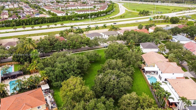 8886 NW 187th St, Miami, FL 33018 - bird's eye view featuring a residential view