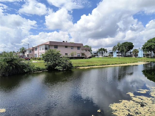 property view of water