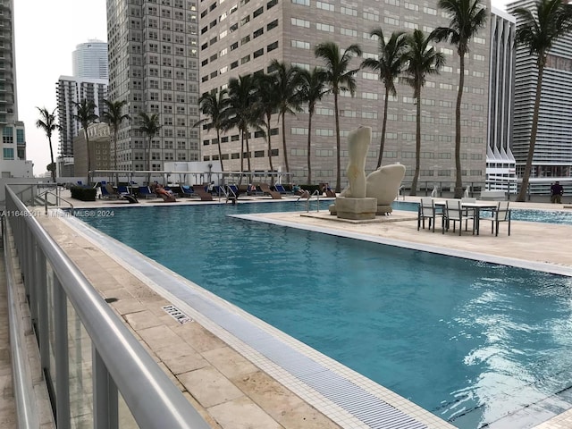 view of swimming pool