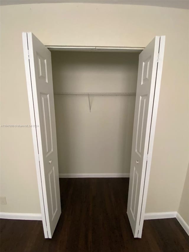 view of closet