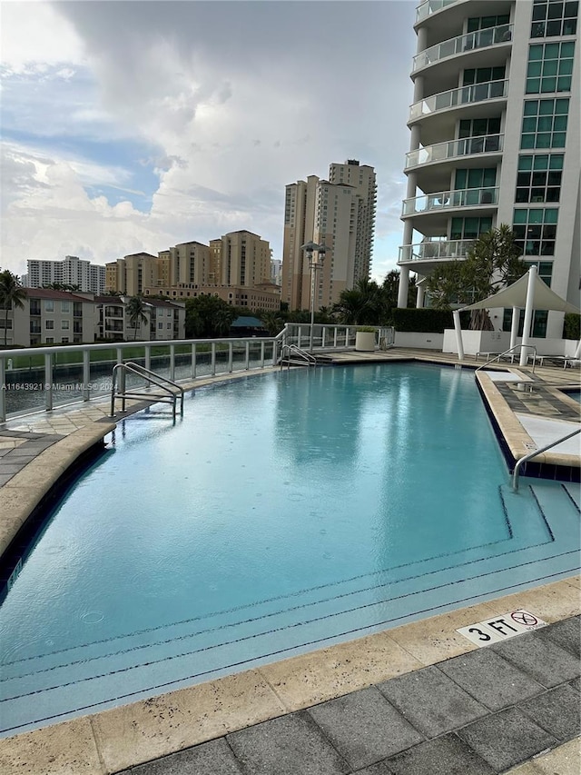 view of swimming pool