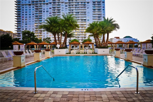 view of swimming pool