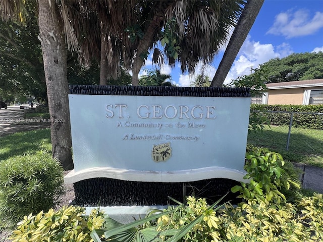 940 NW 34th Ave, Lauderhill, FL 33311 - community / neighborhood sign featuring fence
