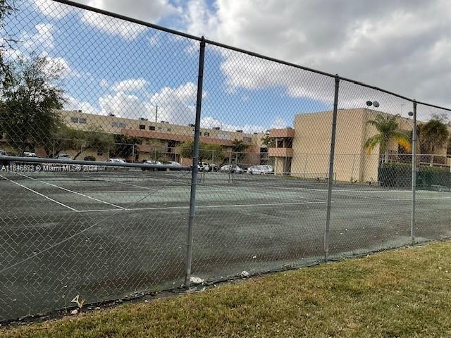 view of sport court