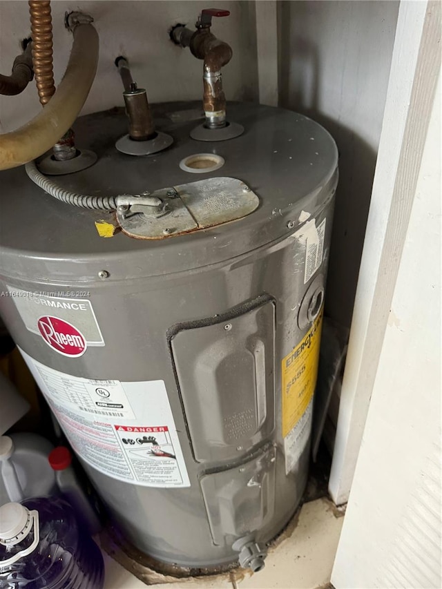 utilities with water heater