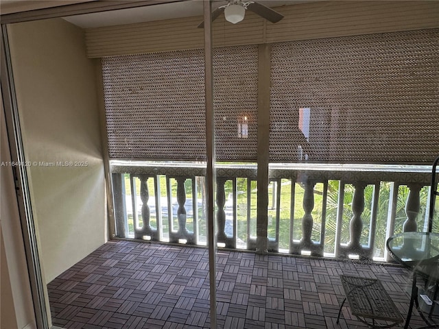 233 NE 14th Ave Unit 304, Hallandale Beach, FL 33009 - view of unfurnished sunroom