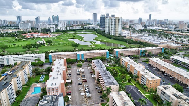 233 NE 14th Ave Unit 304, Hallandale Beach, FL 33009 - aerial view of skyline and a large body of water