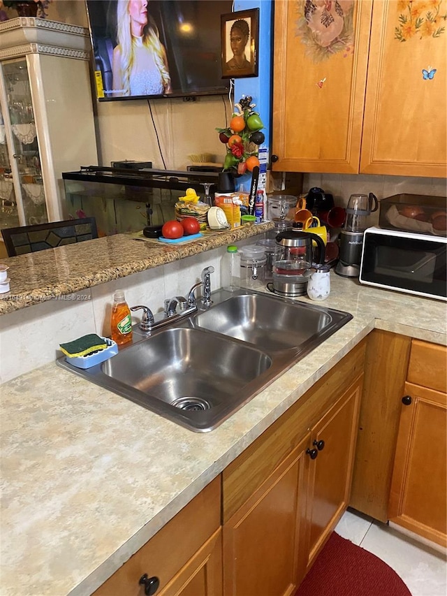 kitchen with sink