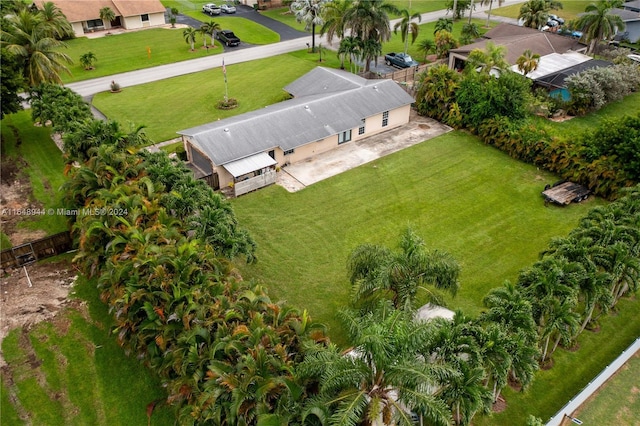 drone / aerial view