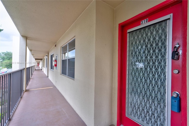 view of property entrance