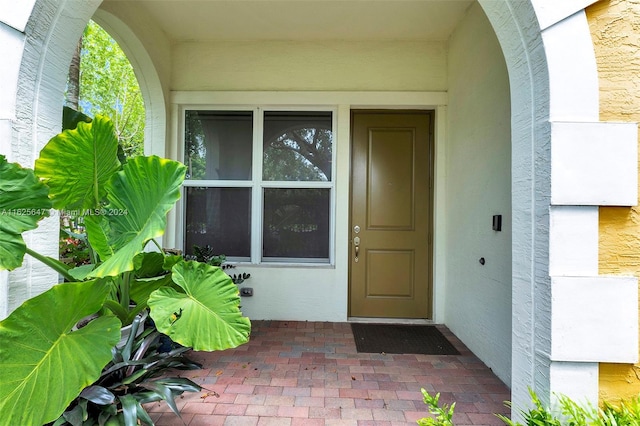 view of property entrance