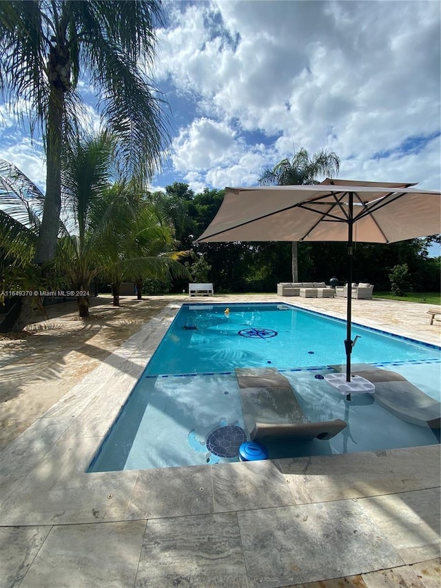 24490 SW 120th Ave, Homestead, FL 33032 - swimming pool featuring a patio area