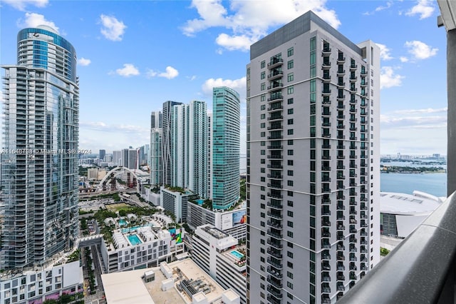 601 NE 1st Ave Unit 3101, Miami, FL 33132 - view of city featuring a water view