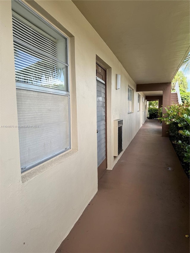 view of patio featuring heating unit