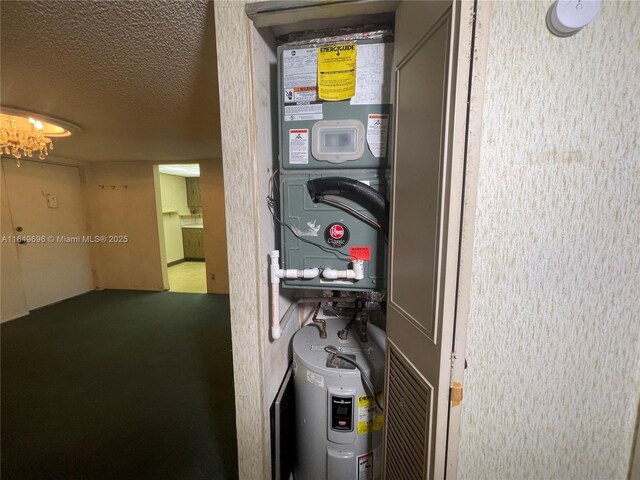 3000 NE 5th Ter Unit 310-A, Wilton Manors, FL 33334 - utility room with heating unit