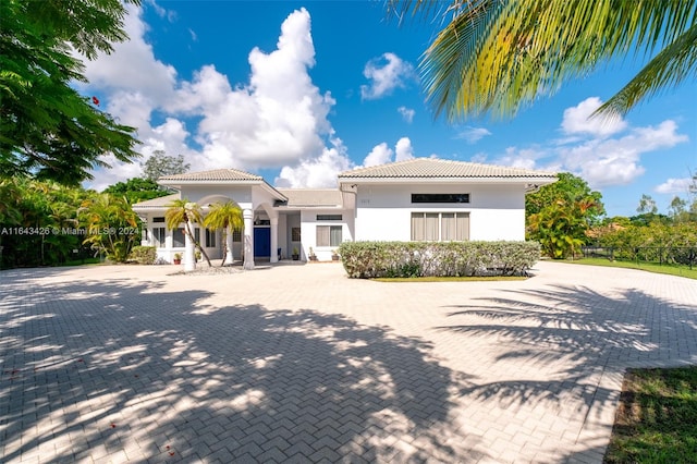 view of mediterranean / spanish home