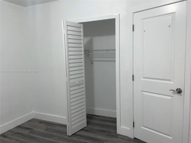 view of closet