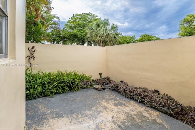 view of patio