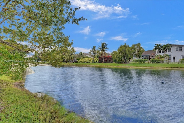 property view of water