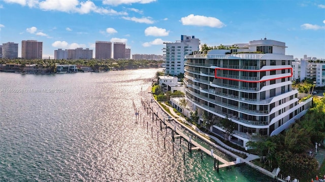 1135 103rd St Unit 701, Bay Harbor Islands, FL 33154 - view of water feature