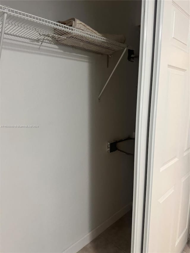 view of closet