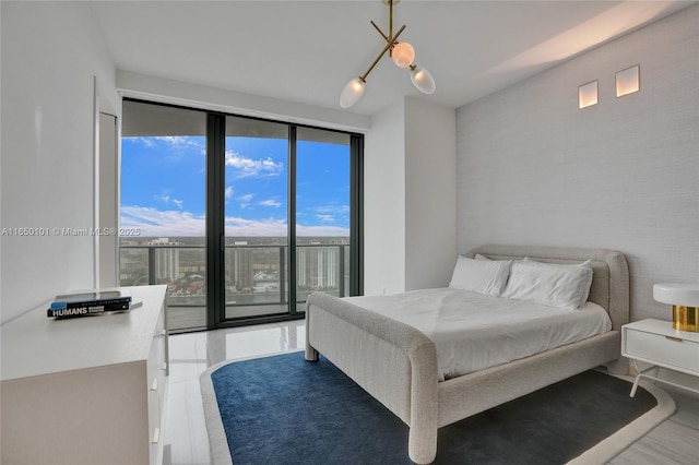 19575 Collins Ave Unit 33, Sunny Isles Beach, FL 33160 - bedroom featuring access to exterior