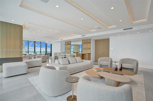 19575 Collins Ave Unit 33, Sunny Isles Beach, FL 33160 - lobby with floor to ceiling windows and recessed lighting