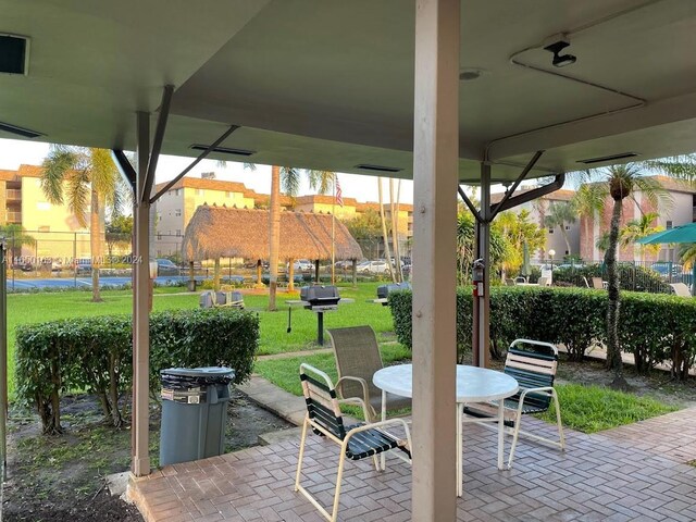 2510 SW 81st Ave Unit 405, Davie, FL 33324 - view of patio / terrace featuring outdoor dining area