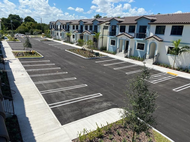 6159 SW 36th Ct, Miramar, FL 33023 - uncovered parking lot with a residential view