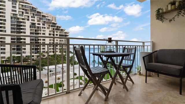 770 Claughton Island Dr Unit 711, Miami, FL 33131 - view of balcony