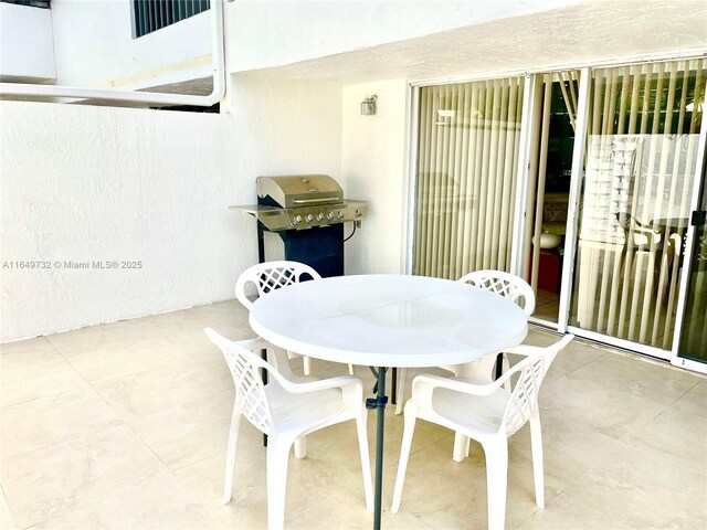 view of patio / terrace featuring area for grilling