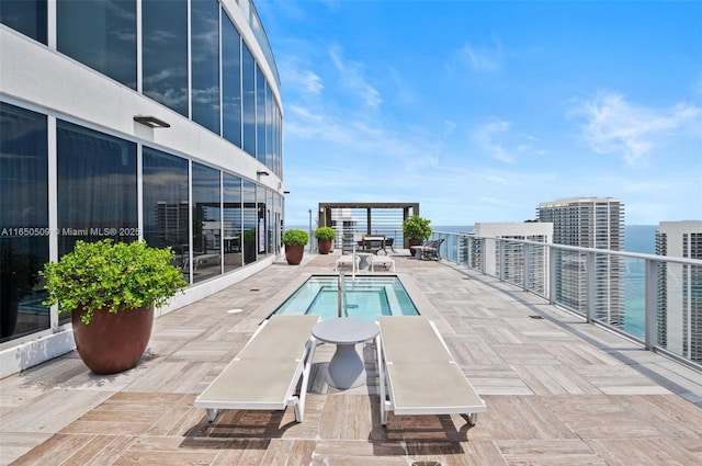 4010 S Ocean Dr Unit T3507, Hollywood, FL 33019 - view of swimming pool featuring a pool