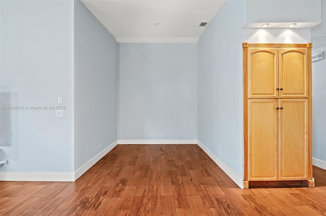 interior space with wood-type flooring