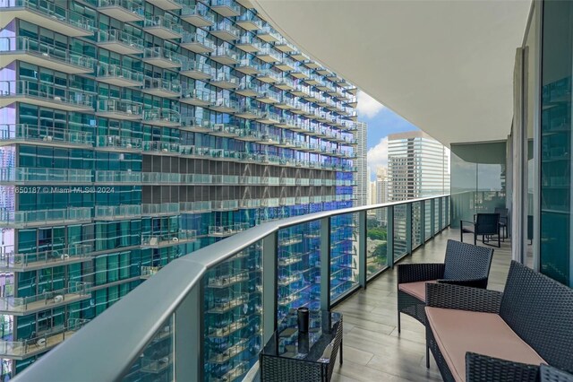 801 S Miami Ave Unit 2509, Miami, FL 33130 - balcony featuring a view of city