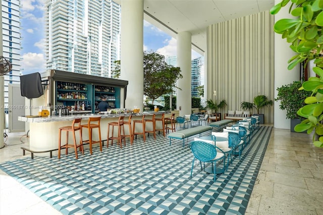 801 S Miami Ave Unit 2509, Miami, FL 33130 - view of swimming pool with a bar