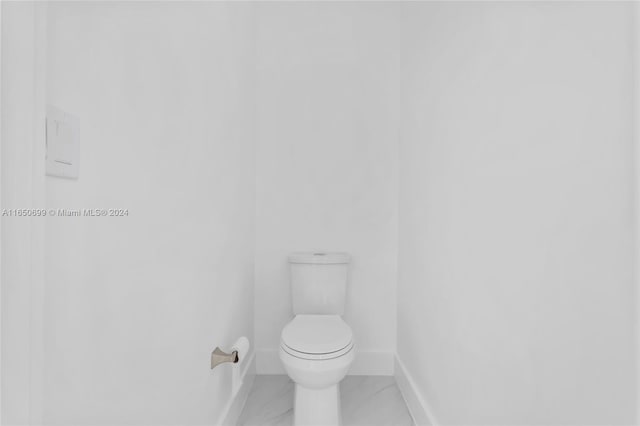 bathroom with toilet