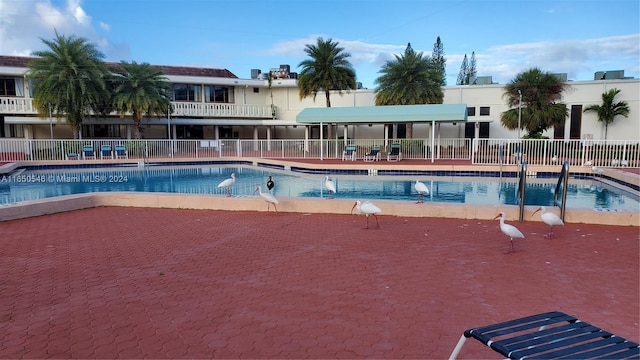 view of swimming pool