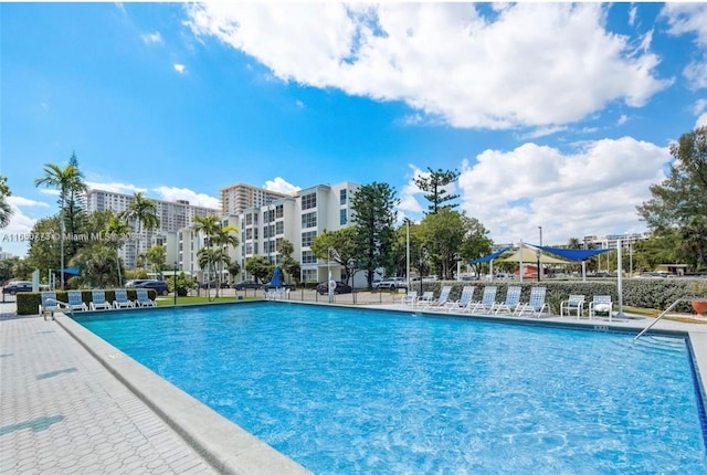 view of swimming pool