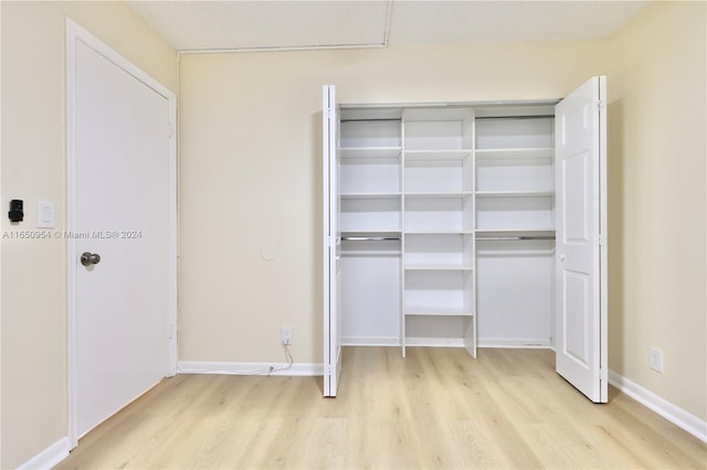 view of closet