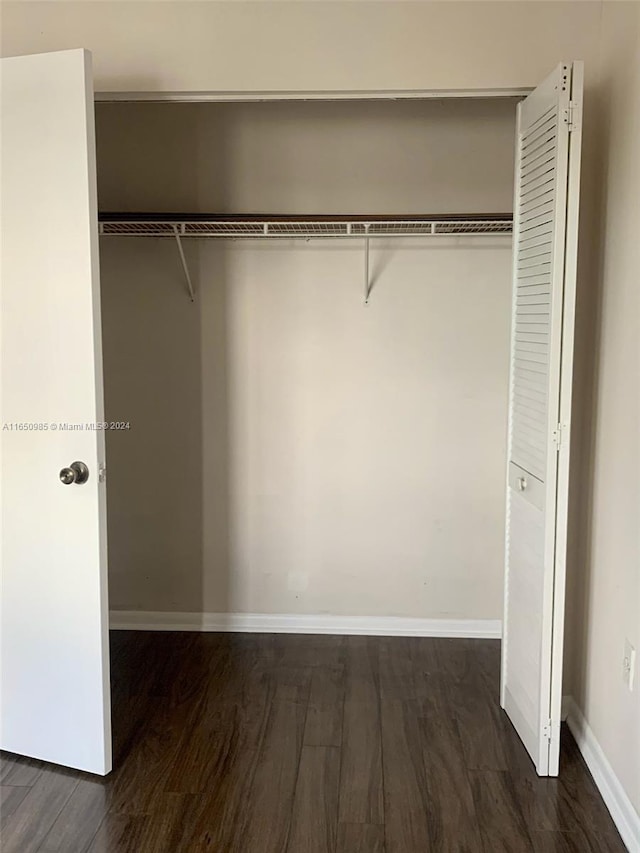 view of closet