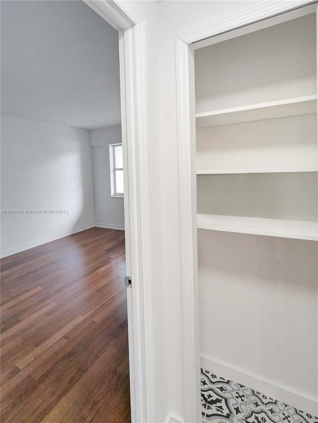 view of closet