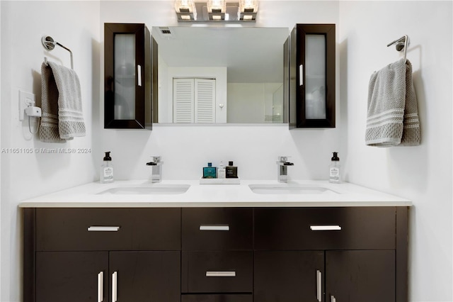 1080 94th St Unit 411, Bay Harbor Islands, FL 33154 - full bathroom featuring double vanity