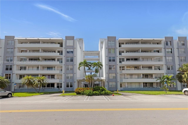 1080 94th St Unit 411, Bay Harbor Islands, FL 33154 - view of apartment building / complex with uncovered parking