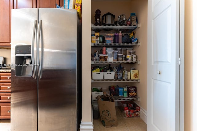 view of pantry