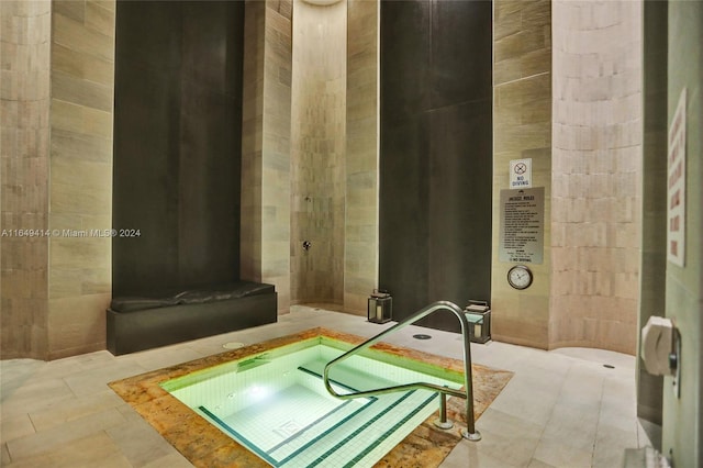 bathroom featuring tile patterned floors